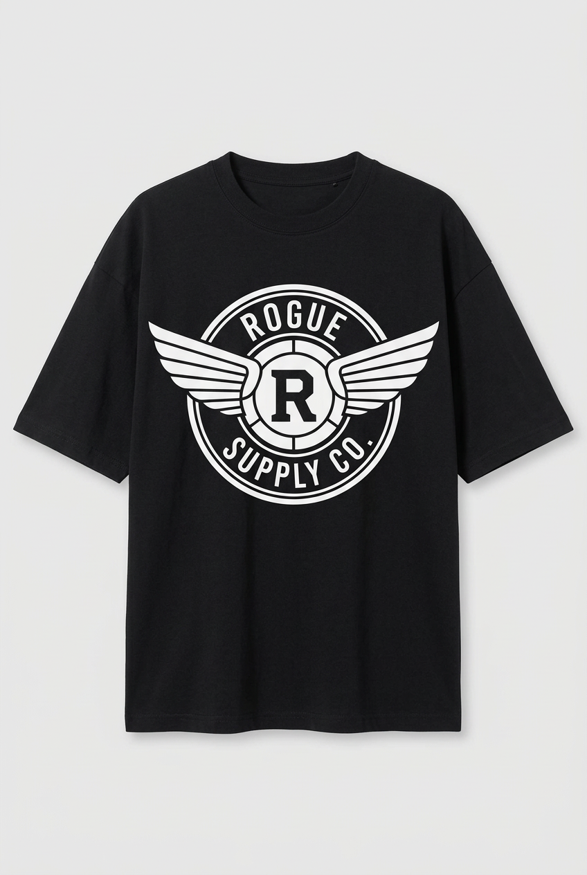 Black Rogue Supply Co. mockup