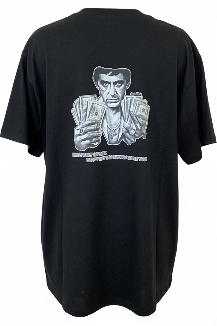 Eyes Chico Tee – Ghost Mannequin Back