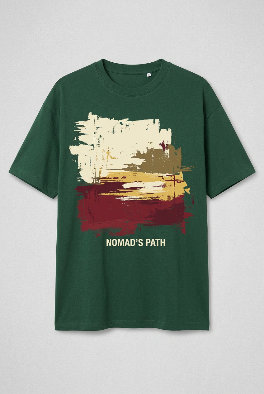 Forest green Nomad’s Path mockup