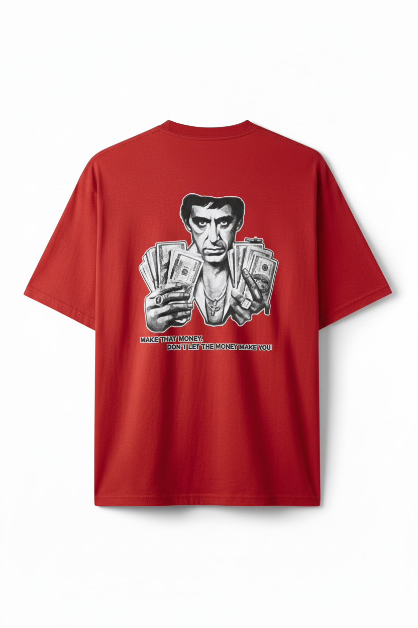 Pressya Eyes Chico Tee – Red