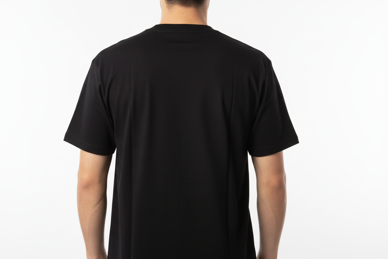 Male Model Back View