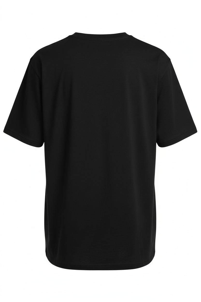 Pressya All-Over Cross Tee – Black