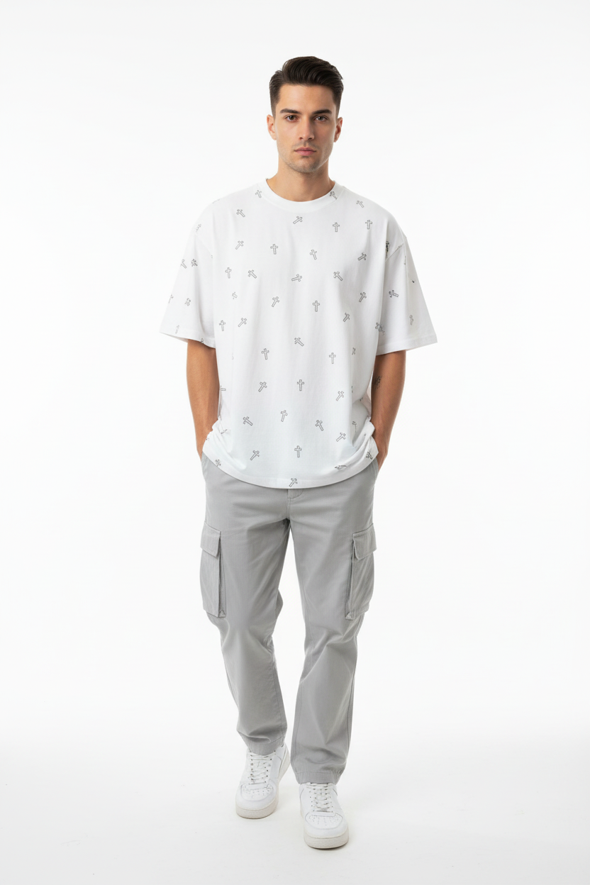Pressya Cross Tee