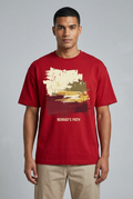 Red Nomad’s Path on male model