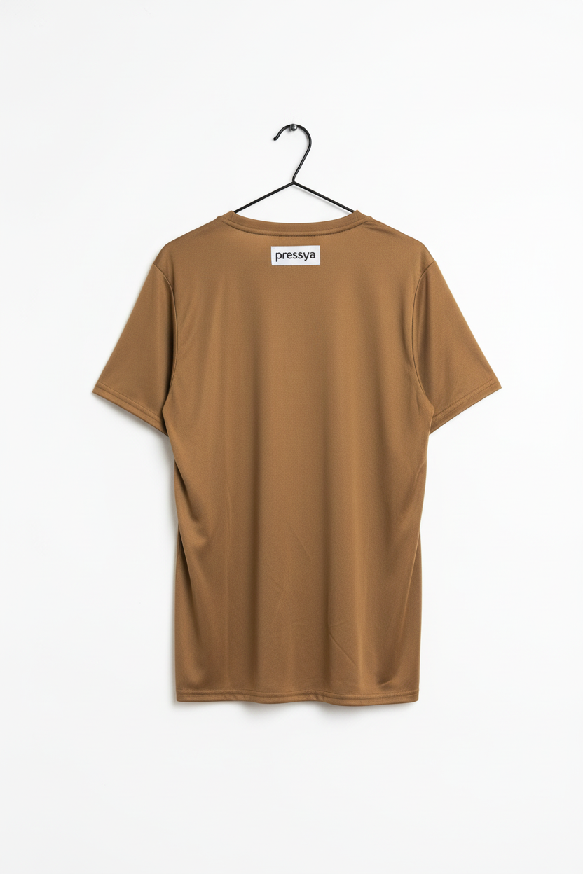Studio back product shot with label